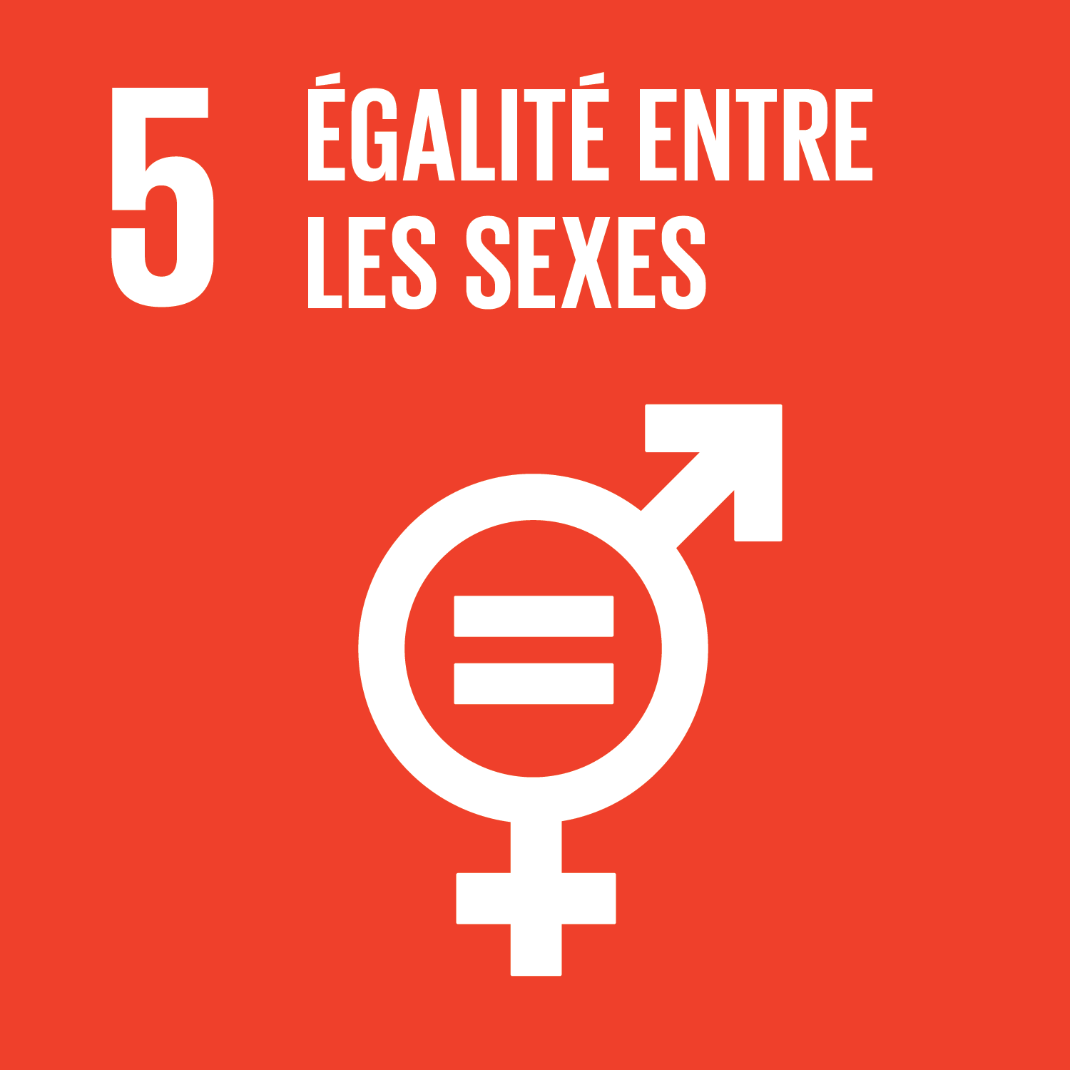 Objectif 5: Égalité entre les sexes