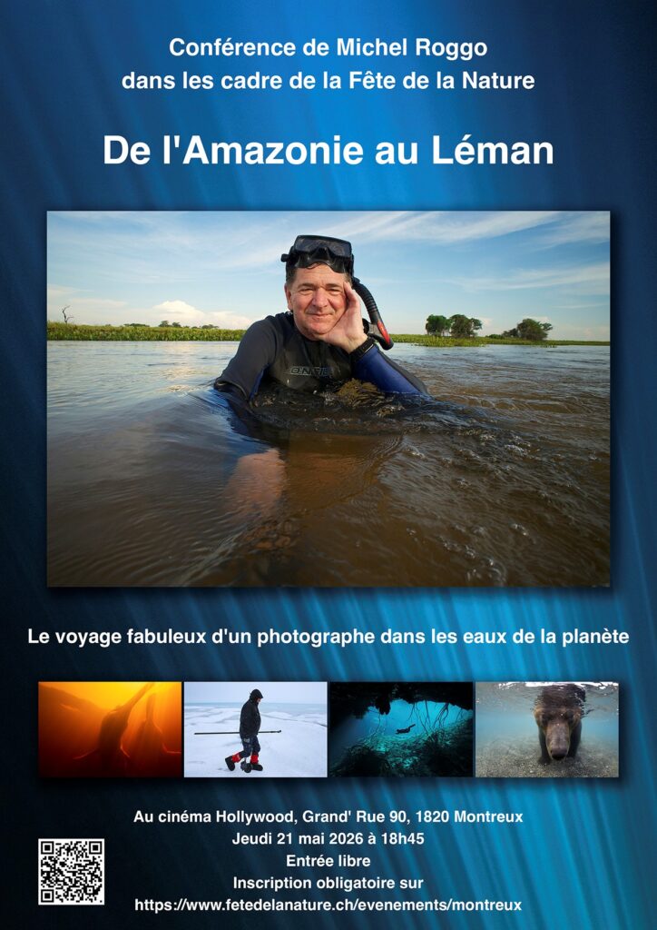 Le fabuleux voyage d'un photographe dans les eaux du Léman et de la planète