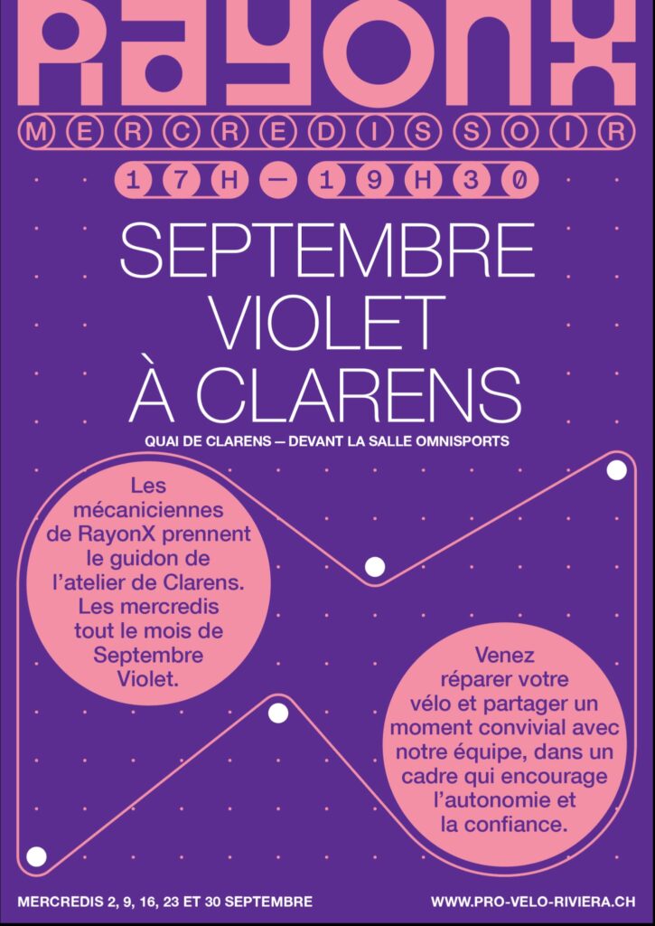 Rayon X – Septembre violet à Clarens