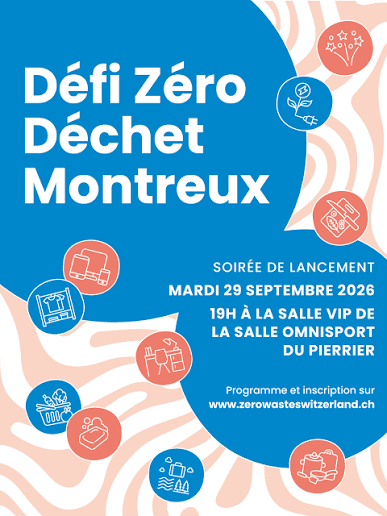 Soirée d'inauguration – Défi Zéro Déchet Montreux