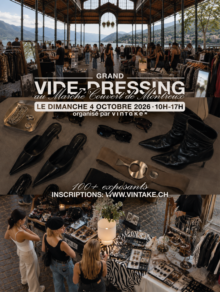 Vide dressing – Marché couvert